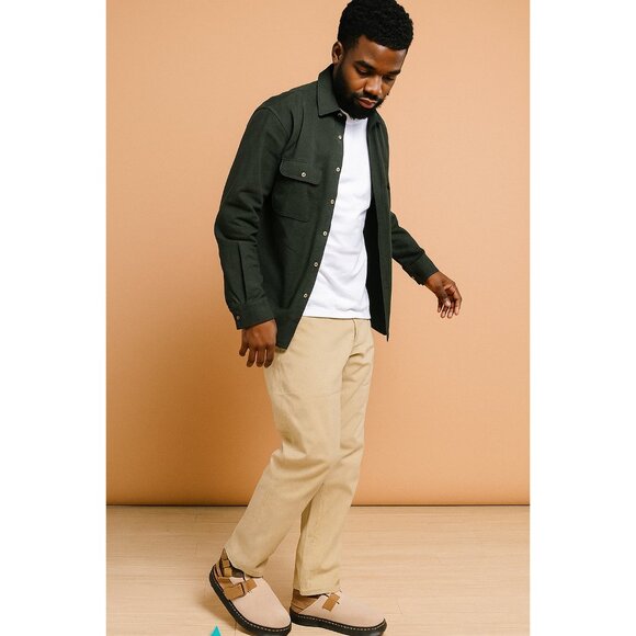 Dr. Martens Unisex Size 11/12 Leather Jorge II Beige Suede Open Back Sandals - Picture 9 of 15